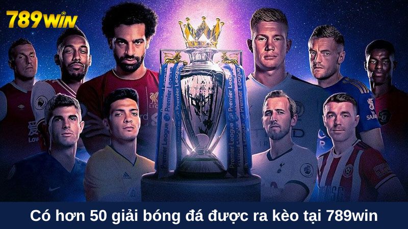 Có hơn 50 giải bóng đá được ra kèo tại hi88