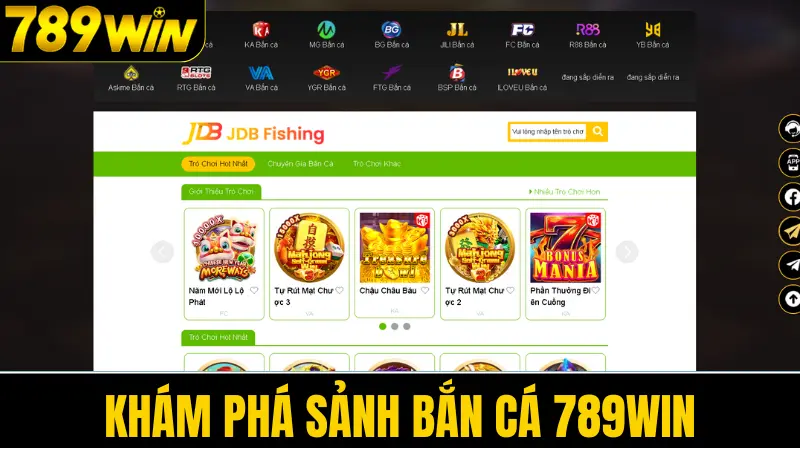 Khám phá sảnh bắn cá hi88