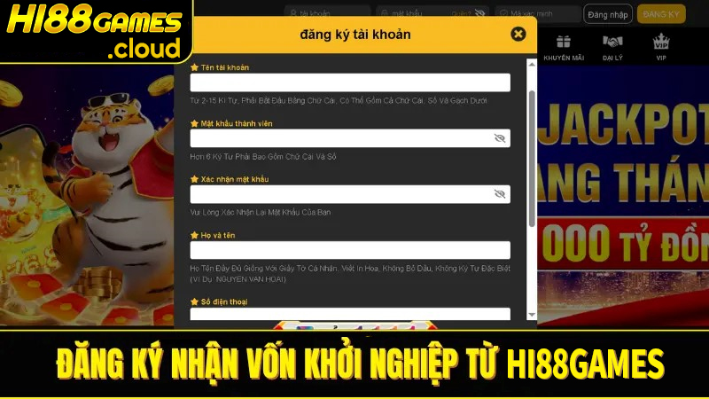 dang ky nhan von khoi nghiep tu hi88